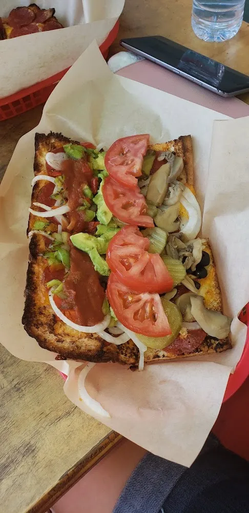 Veggie Sub with Avacado and Pepperoni